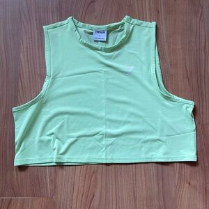 Gymshark Women's Bright Green Muscle Tee